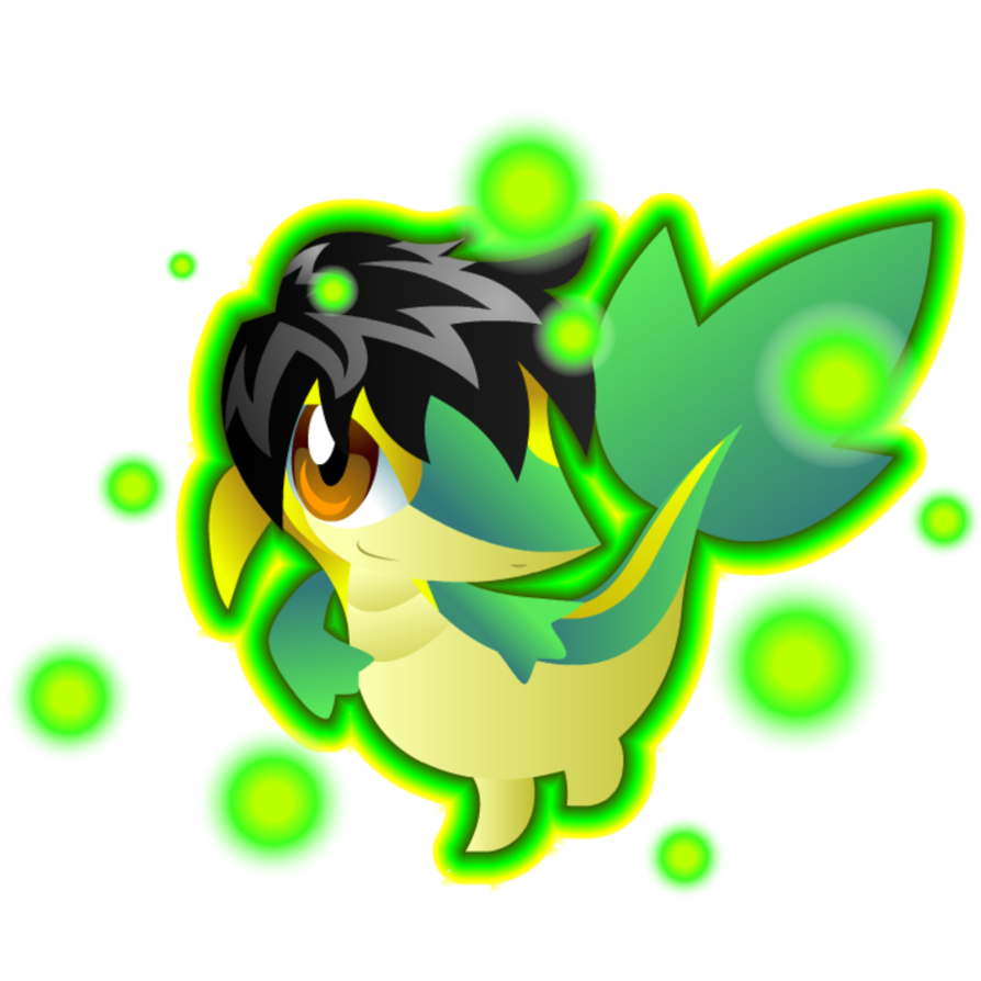Browntown Snivy By Alyssac 12 - Cartoon (894x894)