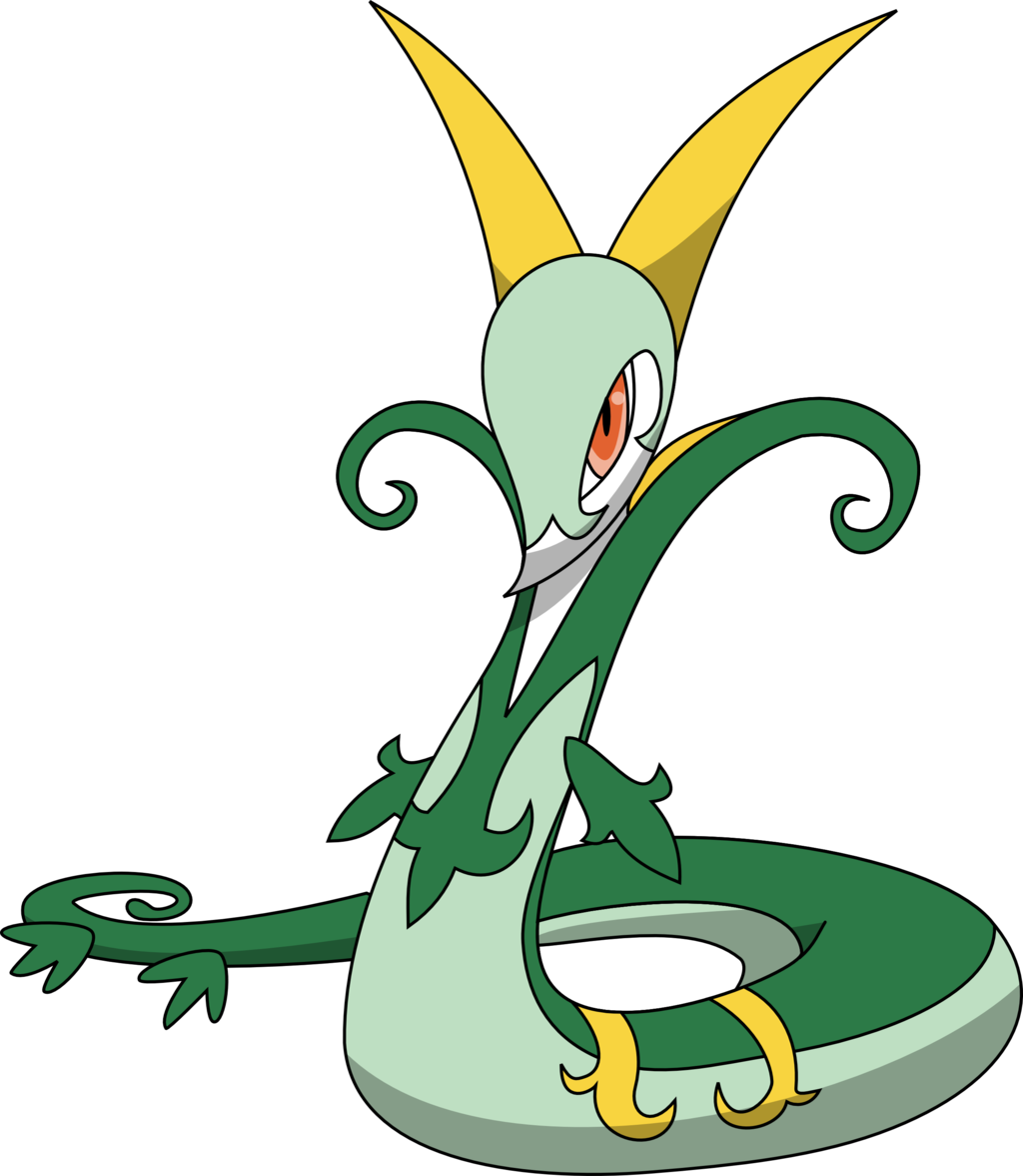 Snivy Servine Serperior Download - Snivy Servine Serperior Download (1024x1176)