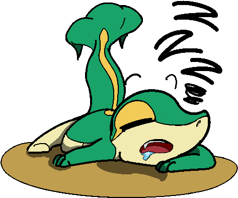 Sleeping Snivy Sleeping Snivy - Sleeping Snivy (512x512)