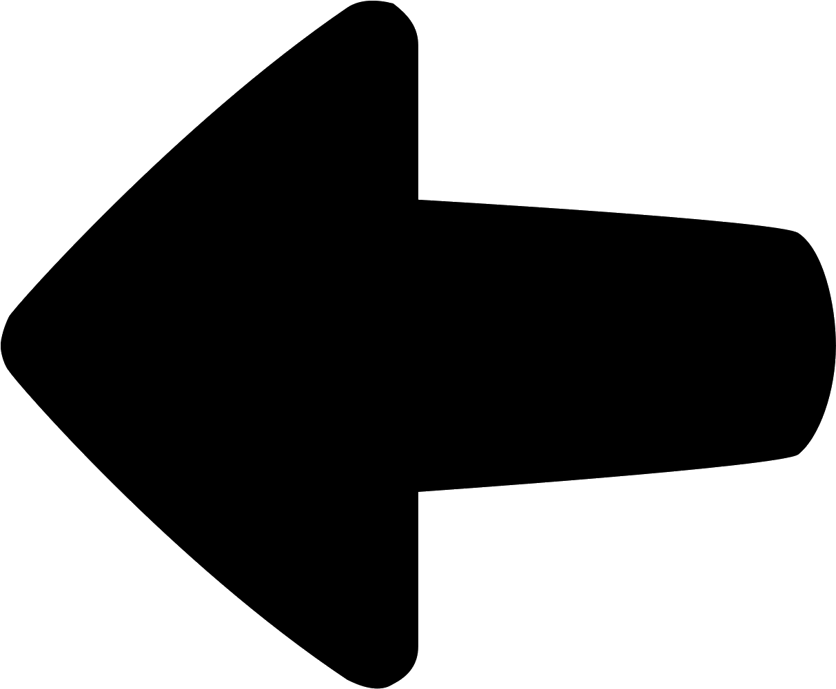 This Is An Icon Of An Arrow Pointed To The Left - Arrow Left Icon (1600x1600)