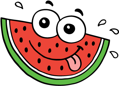 Subscribe To Just Kidding For Many More - Cartoon Watermelon With Faces - (417x317) Png Clipart Download Subscribe To Just Kidding For Many More - Cartoon Watermelon With Faces - (417x317) Png Clipart Download