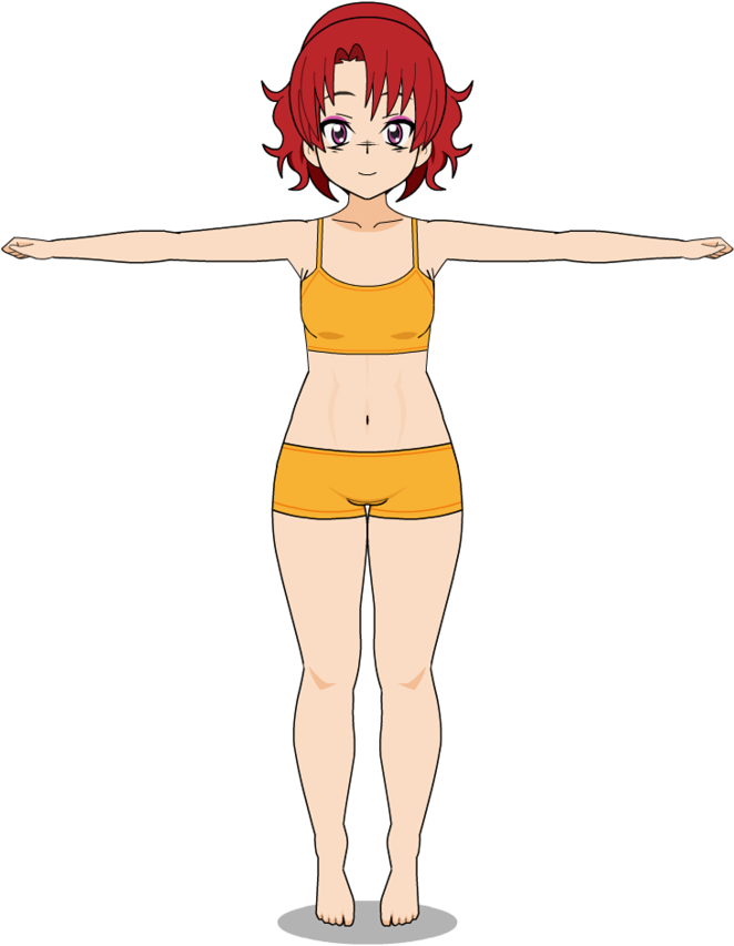 Testing Out A New Kisekae Style By Watermelon-tea - Cartoon (760x1052)