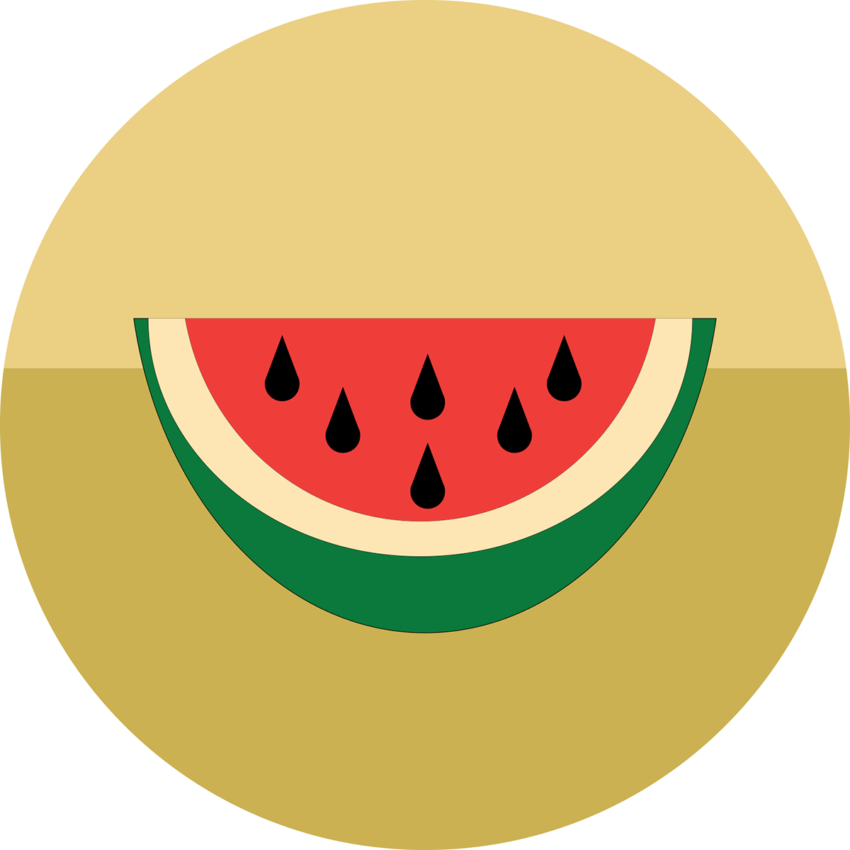 Sketch Watermelon - Watermelon (1200x1200)