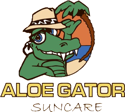 Sunscreen Aloe Gator Spf 30 Lip Balm, Medicated, Watermelon, - Aloe Gator (558x541)