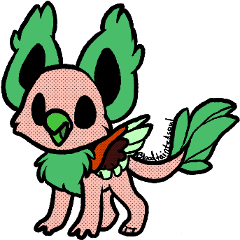 Chibi Watermelon Griffin Adopt 4 Open By Floof-farm - Pink Lemonade (acoustic) (384x382)