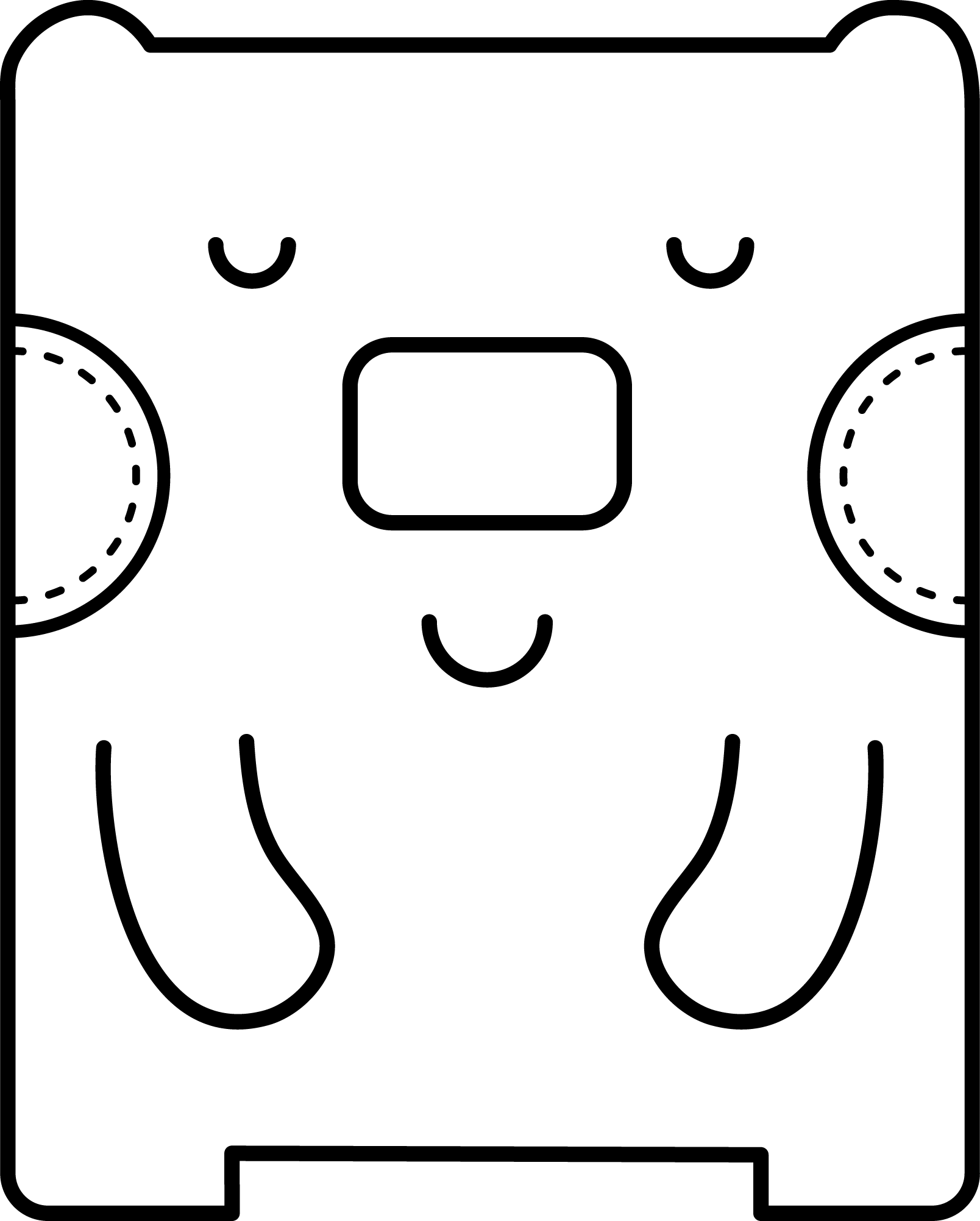 Clip Art - Line Art (1608x2003)