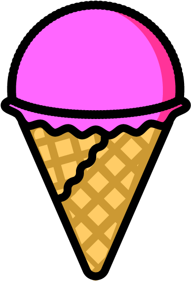 ストロベリーのアイスクリーム Ice-cream Strawberry - Soy Ice Cream (600x600)