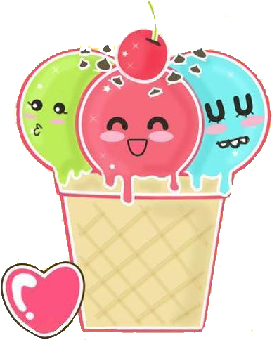 Helado Animado Png By Franlaponyxd - Ice Cream (433x490)