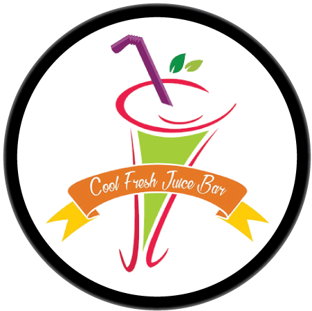 Cool Fresh Juice Bar - Fresh Juice Bar Logo (451x450)