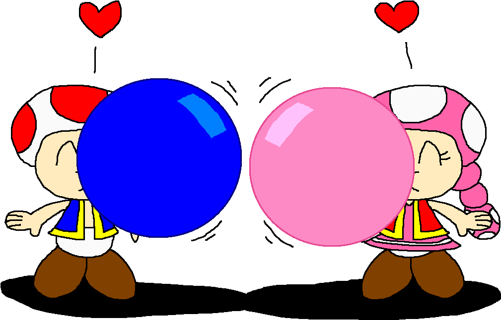 Color Bubble Gum 1 By Pokegirlrules - Cartoon (1024x768)