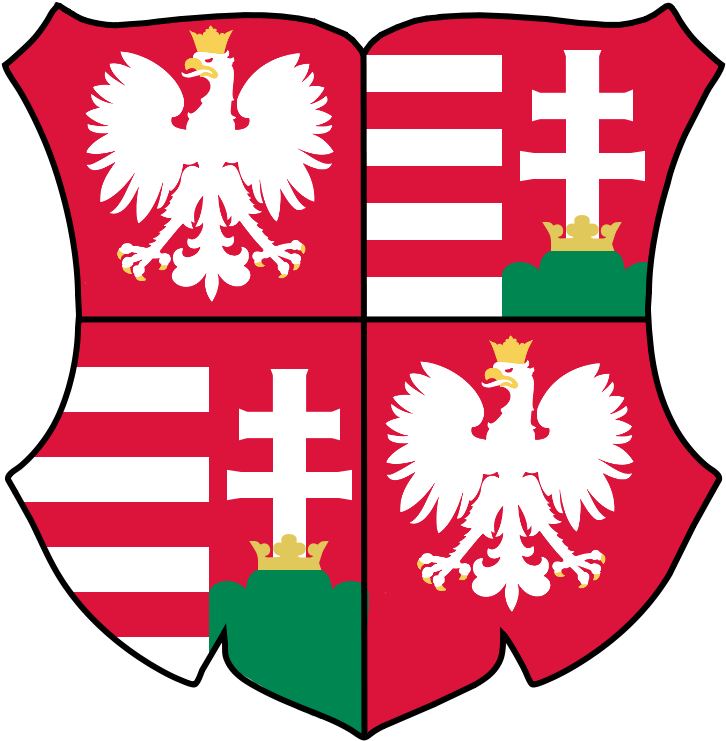 Polish Hungarian Coat Of Arms - Hungarian Polish Coat Of Arms (728x747)