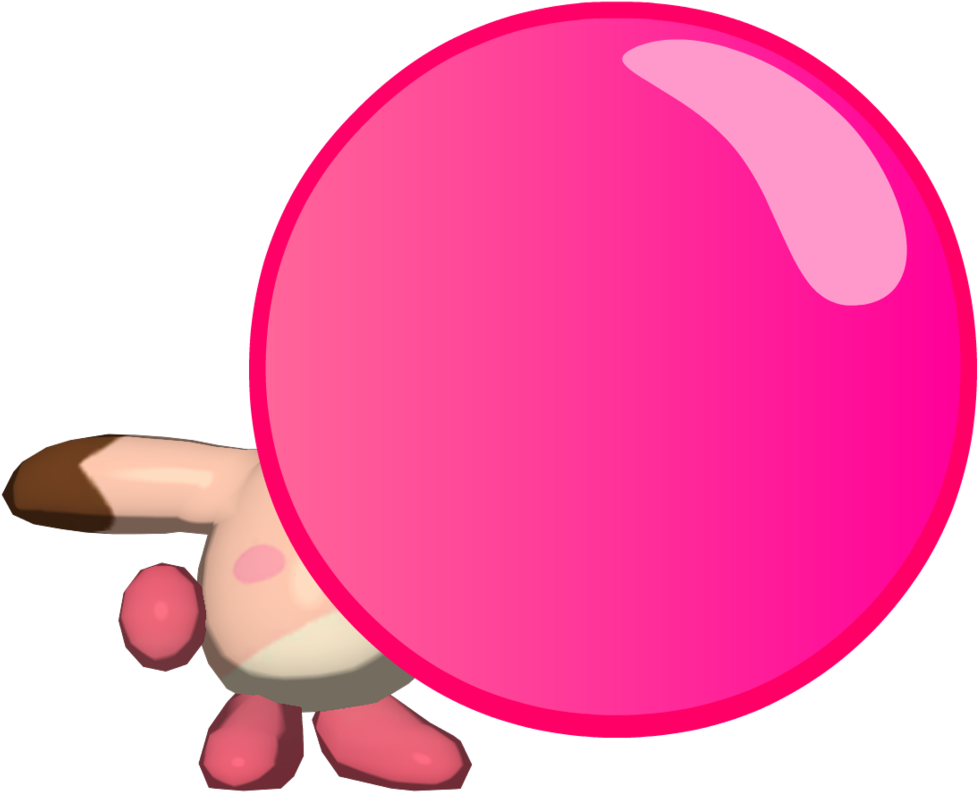 Pommy's Bubble Gum By Pokegirlrules Pommy's Bubble - Rendering (1024x857)