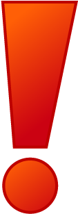 Exclamation Point Clipart - Exclamation Point Clipart Png (442x442)