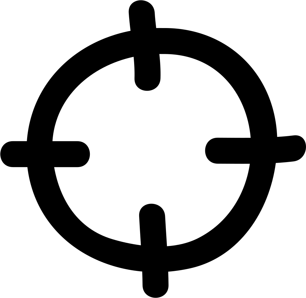 Png File - Location Target (981x956)