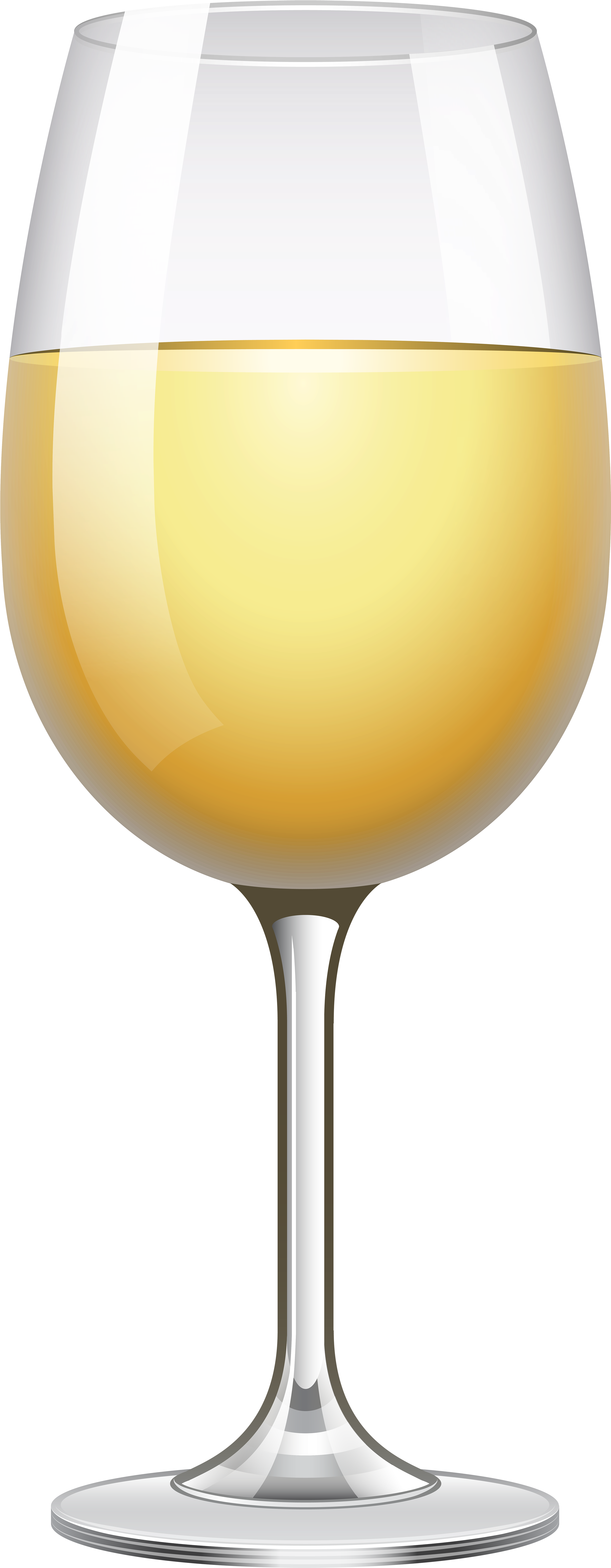 White Wine Glass Transparent Png Clip Art Image - Clip Art Wine Glasses (3117x8000)