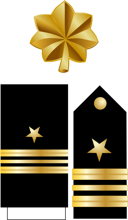 This Image Rendered As Png In Other Widths - Navy Lieutenant Commander Insignia (500x857)