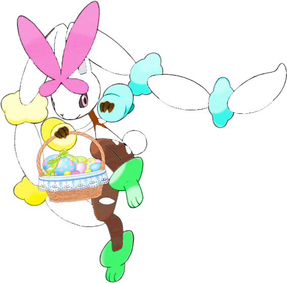 Mega Lopunny Easter - Easter (600x600)