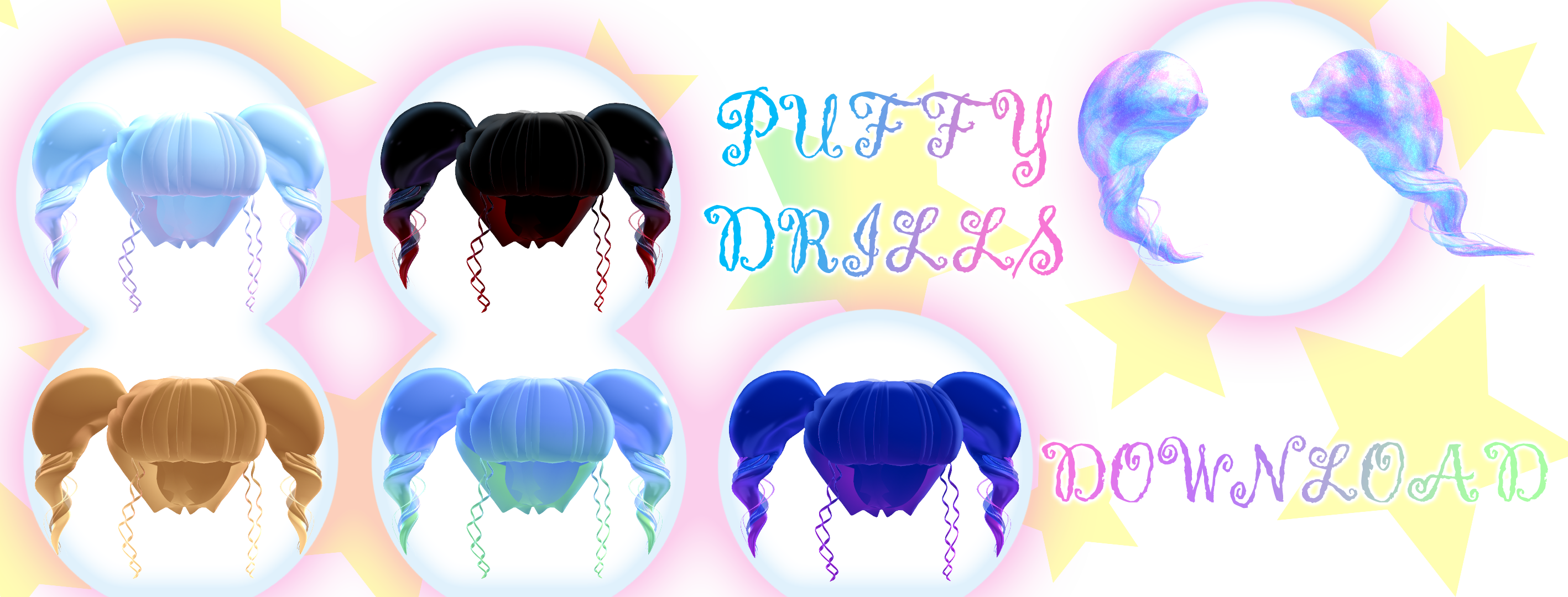 Puff Drills Download Dl For Mmd By Hoshichom - Ant (2835x1080)