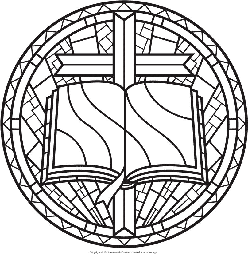 Drawn Glass Colouring - Stained Glass Window Colouring (926x1000)