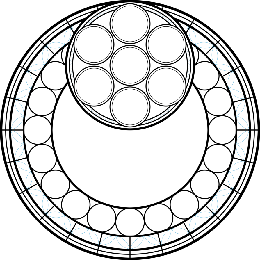 Kingdom Hearts Stained Glass Template By Yxloupy - Kingdom Hearts Stained Glass Template (894x894)