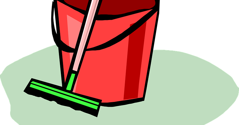 Cleaning Supplies Clip Art (774x406)