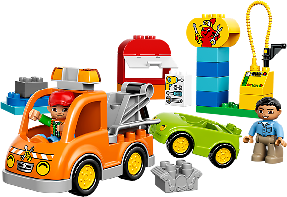 Tow Truck - Lego Duplo 10814 (600x450)