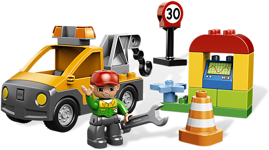 Tow Truck - Duplo 6146 (600x450)