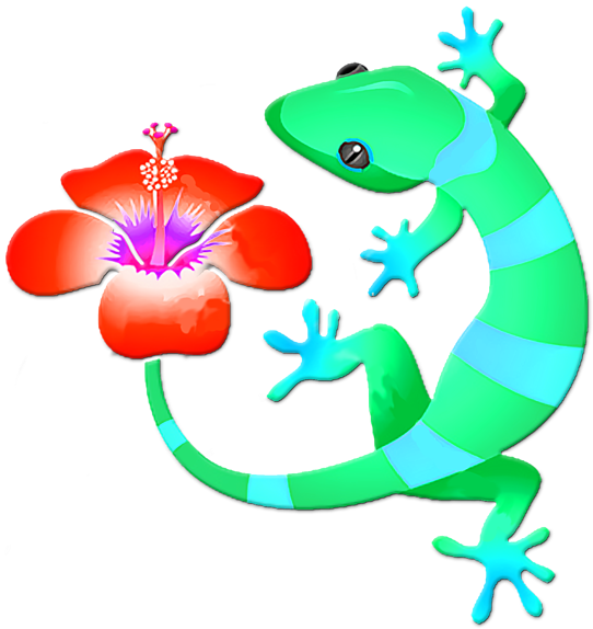 Click And Drag To Re-position The Image, If Desired - Cafepress Blue And Green Jungle Lizard With Ora Baby (600x611)