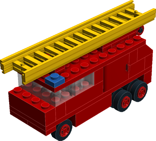 Fire Truck 2 Klein - Fire Engine (512x463)