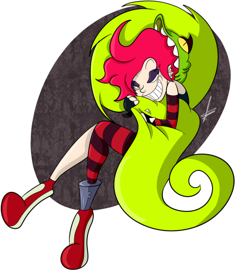 Demencia, The Lizard Woman - Comics (855x935)