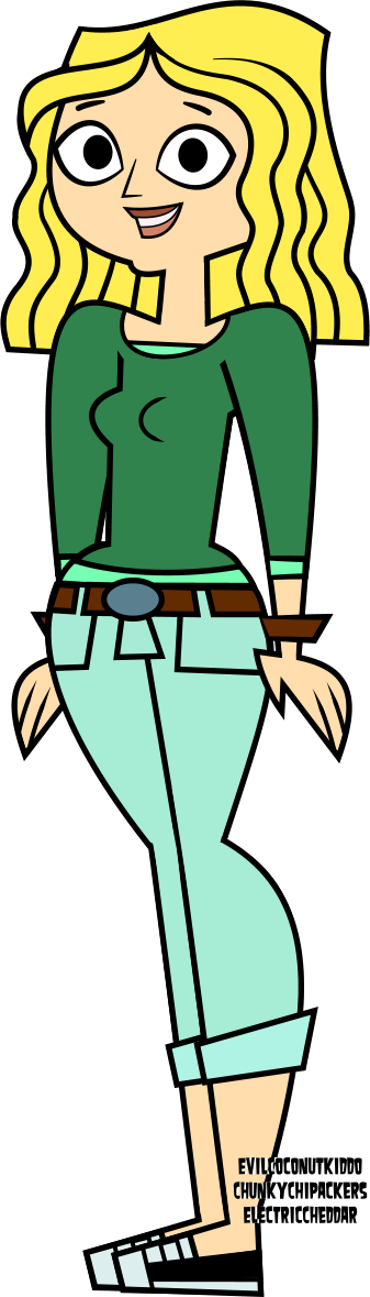 Tutorials On Total Drama Style - Total Drama The Ridonculous Race Carrie (337x1179)