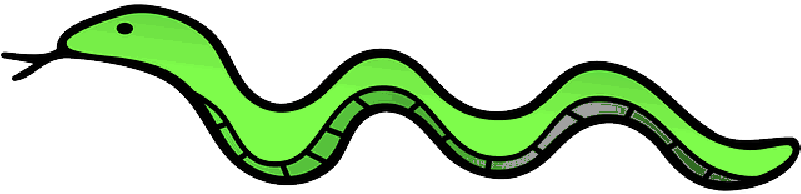 Snake, Reptile, Lizard, Nature, Serpent, Adam And Eve - Outline Of A Snake (800x400)