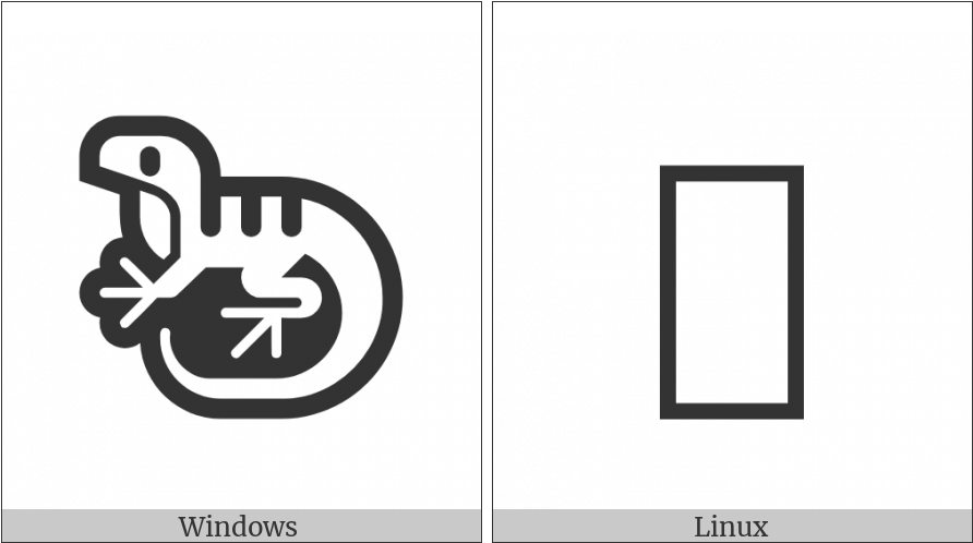 Lizard On Various Operating Systems - Line Art (900x506)