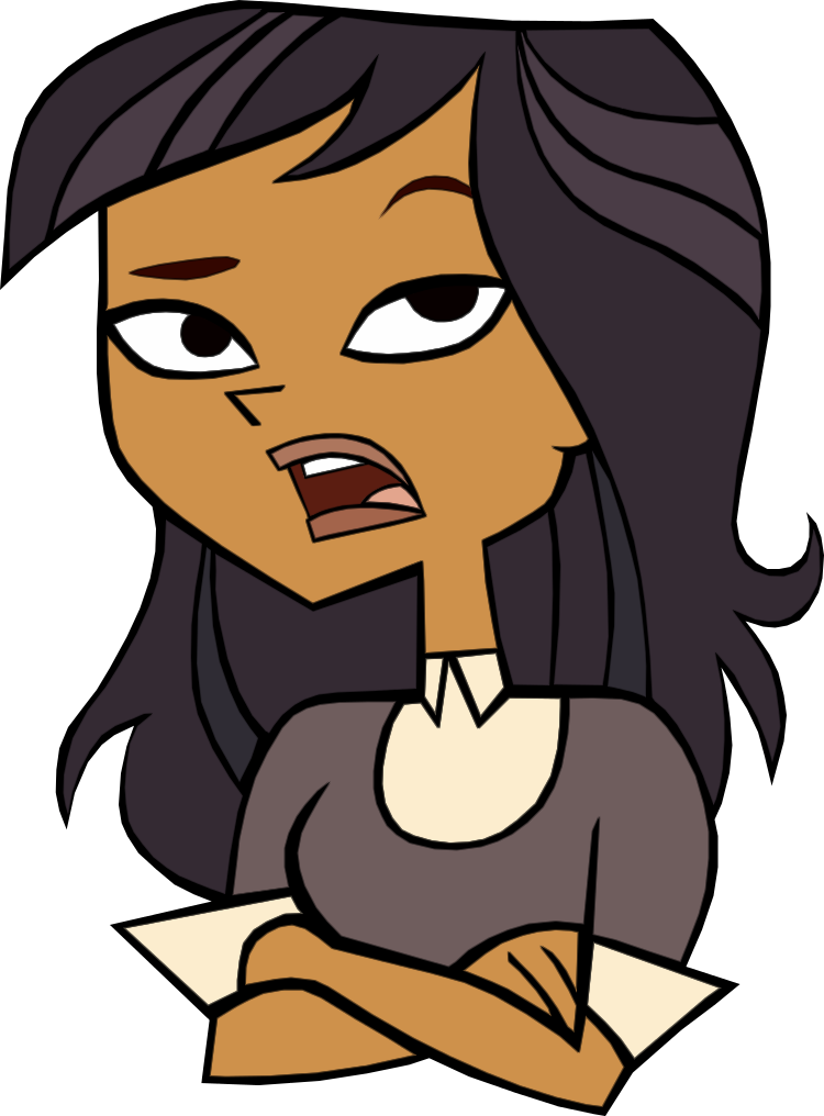 Total Drama Island Mary Or Ellody - Cartoon (750x1016)