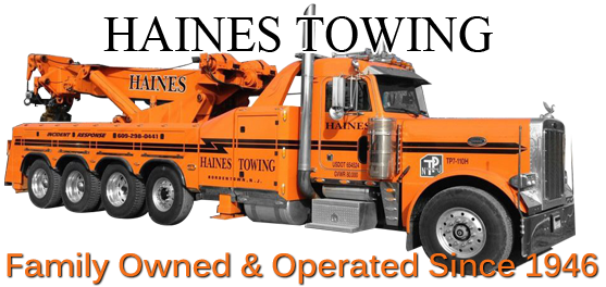 Haines Towing Has Been Family Owned And Operated For - Chains We Can Believe (557x264)