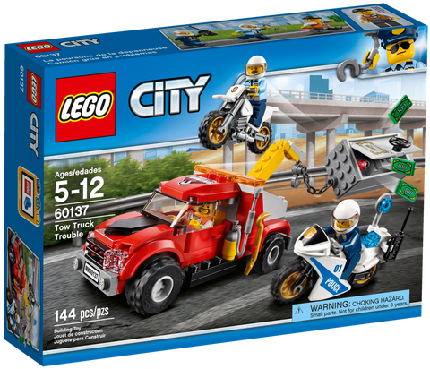Lego City Police 60137 Tow Truck Trouble - Lego: City: Tow Truck Trouble (60137) (700x525)
