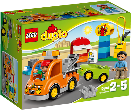 Lego Duplo 10814 Tow Truck - Lego Duplo 10814 - Tow Truck (800x880)