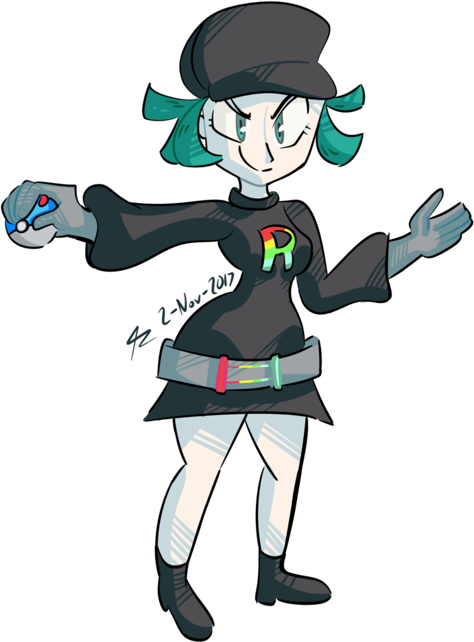 Team Rainbow Rocket Grunt By 4zumarill - Digital Art (756x1057)