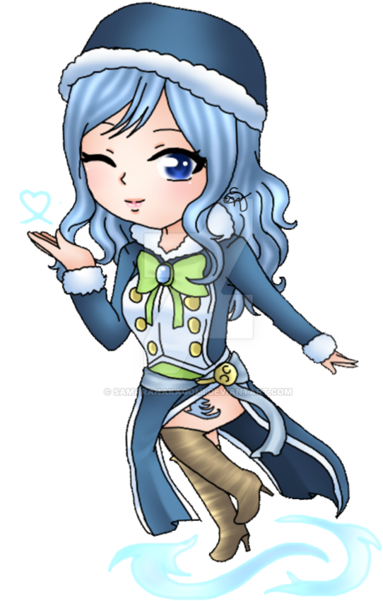 Juvia Lockser-fairy Tail By Samaranakagomi - Cartoon (894x894)