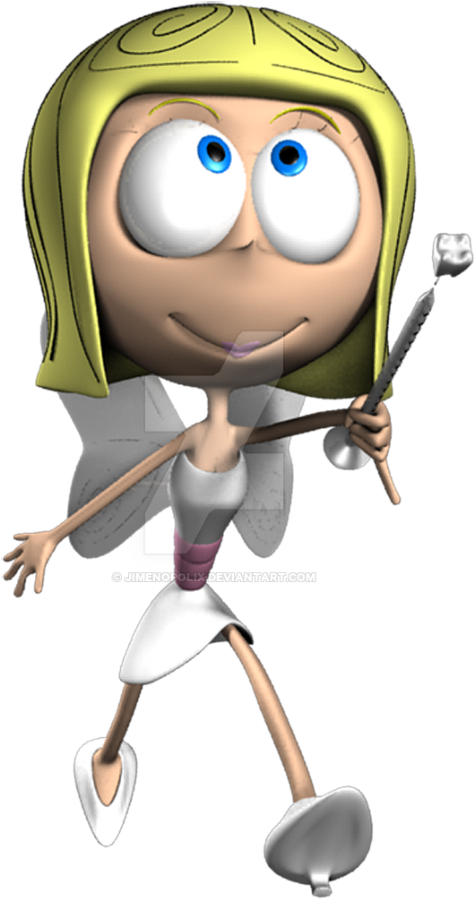 Cgi Tooth Fairy By Jimenopolix Cgi Tooth Fairy By Jimenopolix - Cartoon (900x1087)