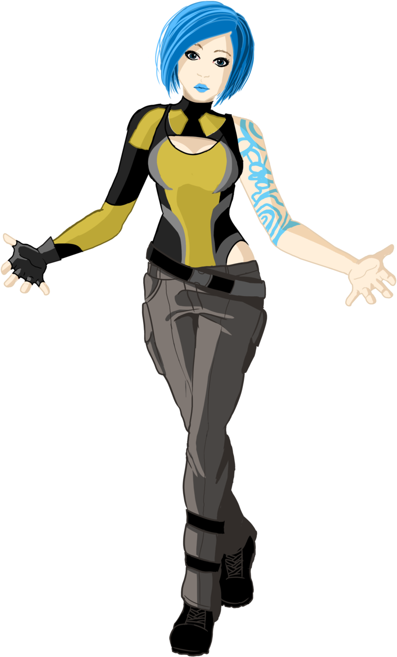 Maya, A Cool Siren From Broderlands2 - Maya, A Cool Siren From Broderlands2 (1000x1505)