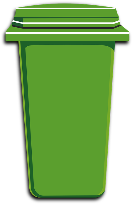 Plastic Cup Cliparts 9, - Trash Bin Clip Art (450x720)