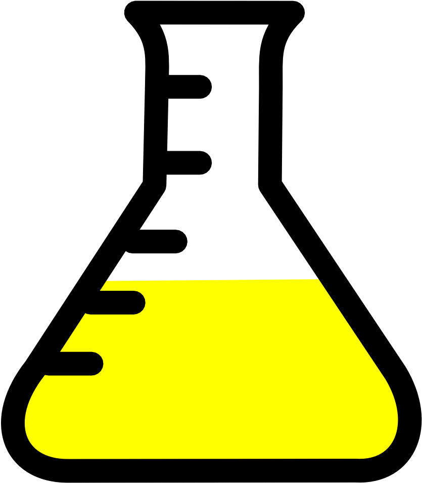 Science Beaker Clip Art - Science Test Tube Cartoon (1000x1000)