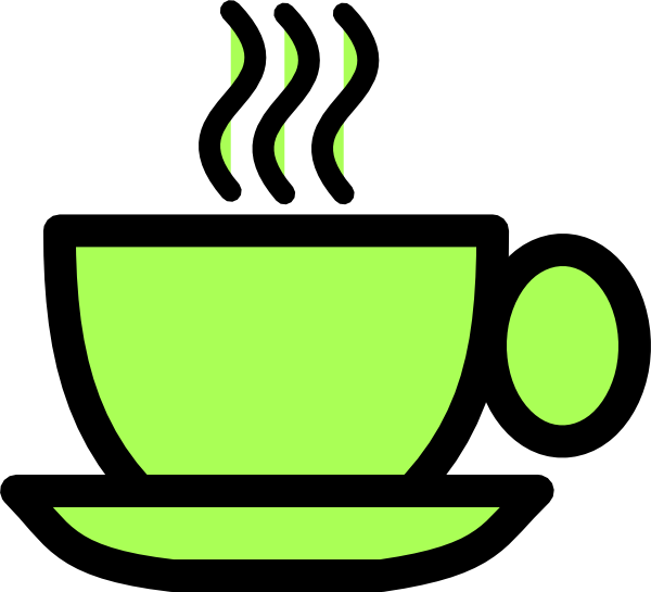 Green Cup Clipart 4 By Kayla - Green Tea Cup Clipart (600x545)