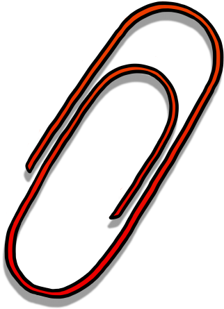 Paperclip Clipart - Paper Clip Png Clipart (400x530)