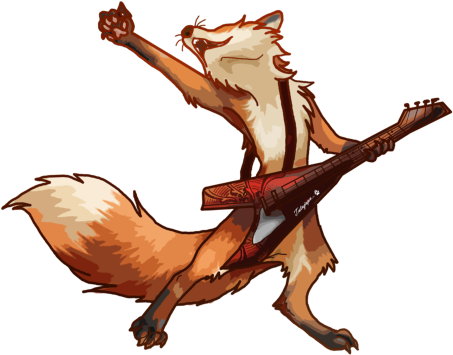 Fox 'n' Roll By - Digital Art (1048x762)