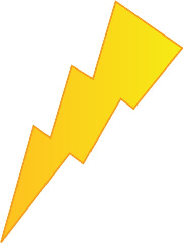 181 × 240 Pixels - Yellow Lightning Png (362x479)