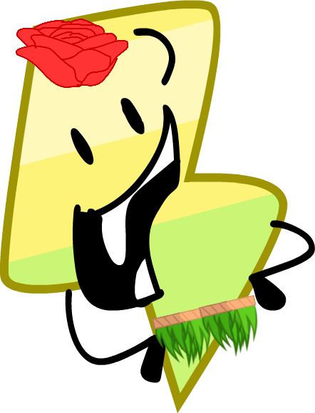 Hawaii Lightning - Bfdi Characters (442x578)
