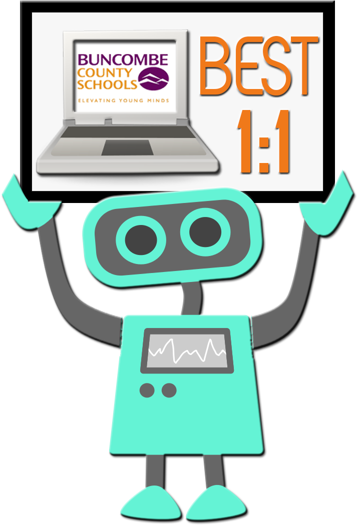 Digital Learning Support For The - Blue Robot Shower Curtain (790x1126)