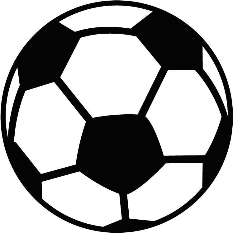 Royalty Free Cartoon Football 169036 Vector Clip Art - Football Black And White Cartoon (1044x1092)